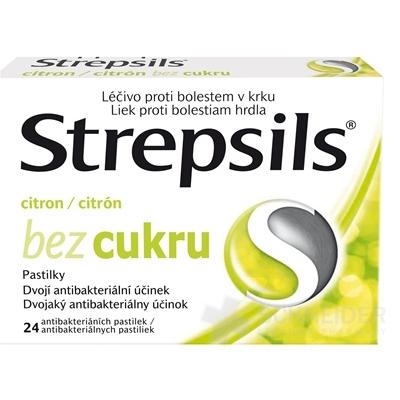 Strepsils Citrón bez cukru