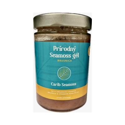 PRÍRODNÝ GÉL Z MORSKÝCH RIAS - SEAMOSS GÉL - príchuť brusnica