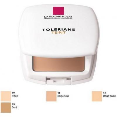 La Roche-Posay Toleriane Teint kompaktný make-up, odtieň 13 sand beige